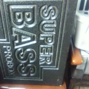 Super Bass probox with 12in speaker